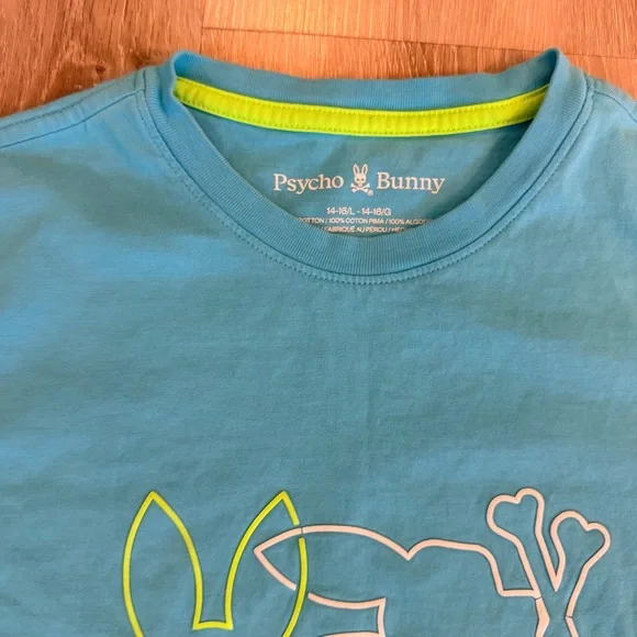 Kids Psycho Bunny Rodman Graphic Size Large - Picture 4 of 6